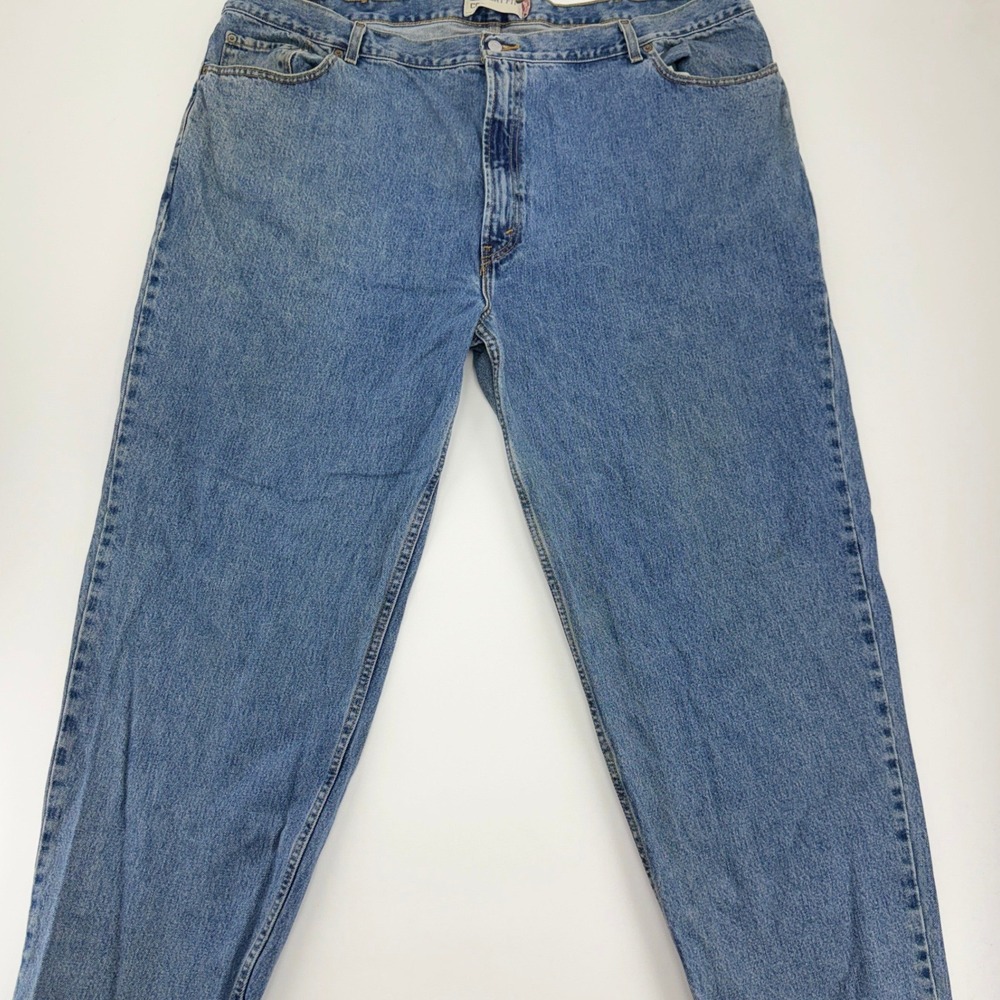 Levis 560 Comfort Fit Jeans Mens 50x32 Medium Wash Tapered Leg Denim Relaxed
